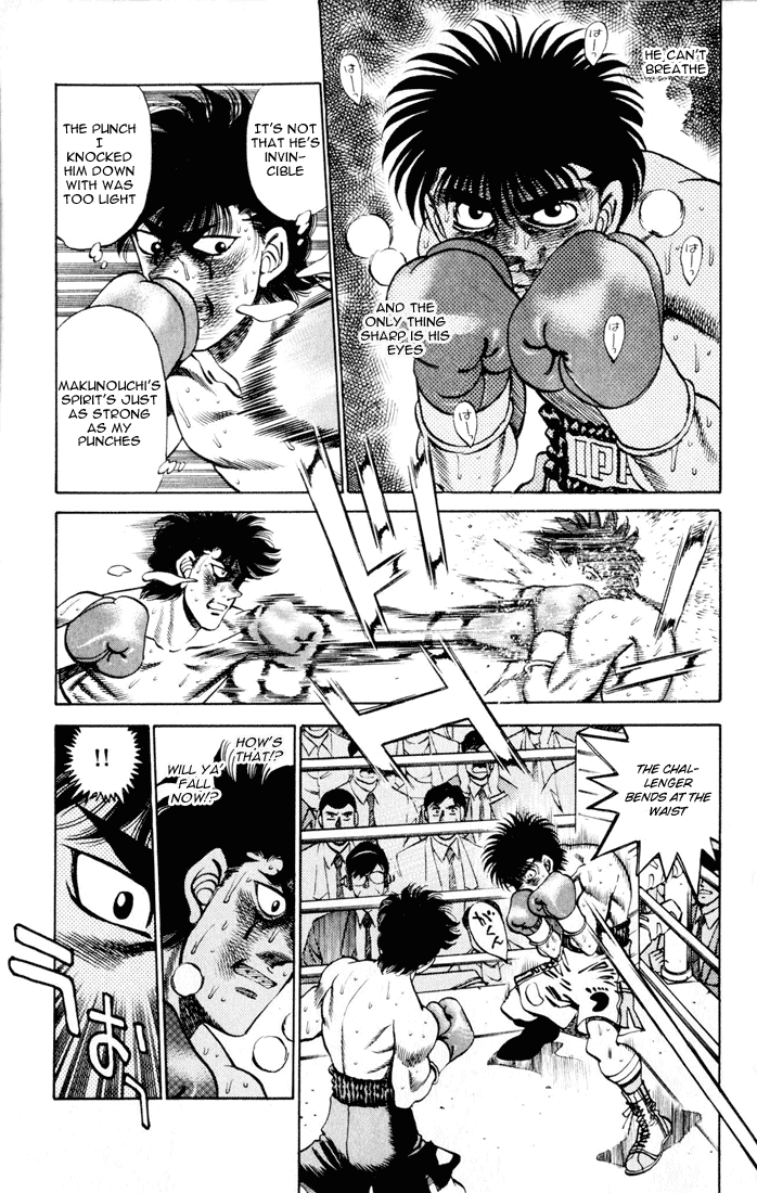 Hajime no Ippo Chapter 262.2 page 5 - Chapter 262 v2 : Surpass the Past!!