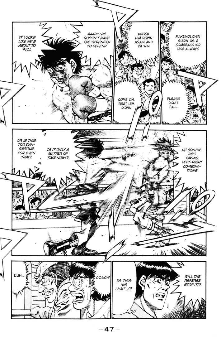 Hajime no Ippo Chapter 262.2 page 7 - Chapter 262 v2 : Surpass the Past!!