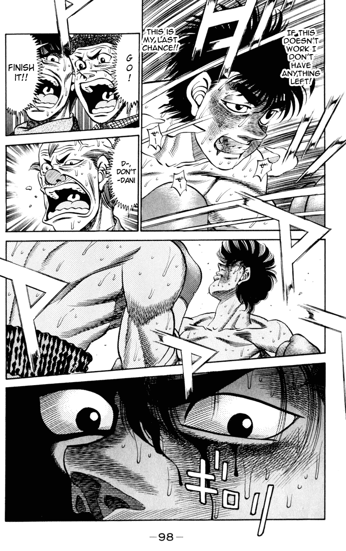 Hajime no Ippo Chapter 264.2 page 18 - Chapter 264 v2 : Premonition of Demise
