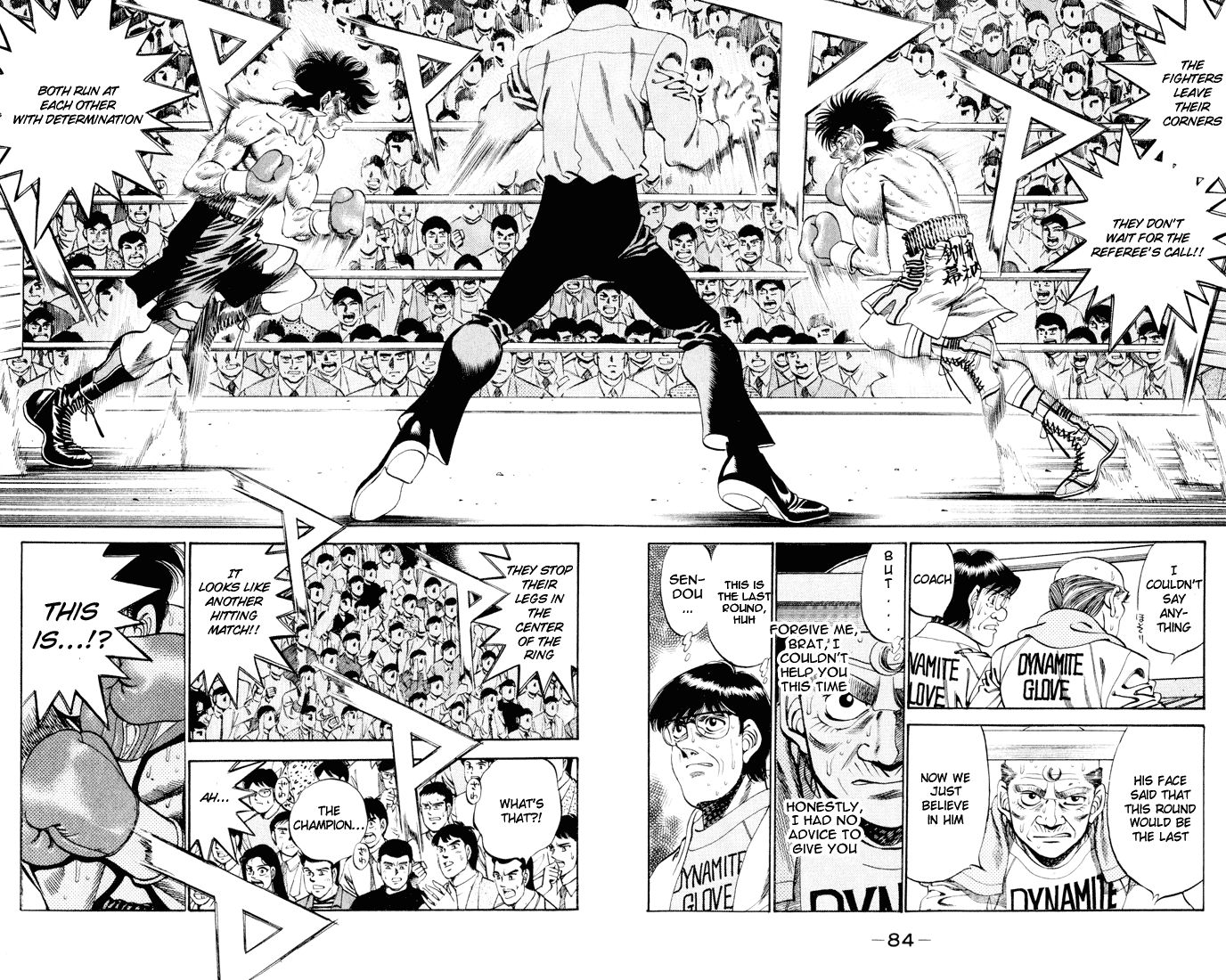Hajime no Ippo Chapter 264.2 page 5 - Chapter 264 v2 : Premonition of Demise