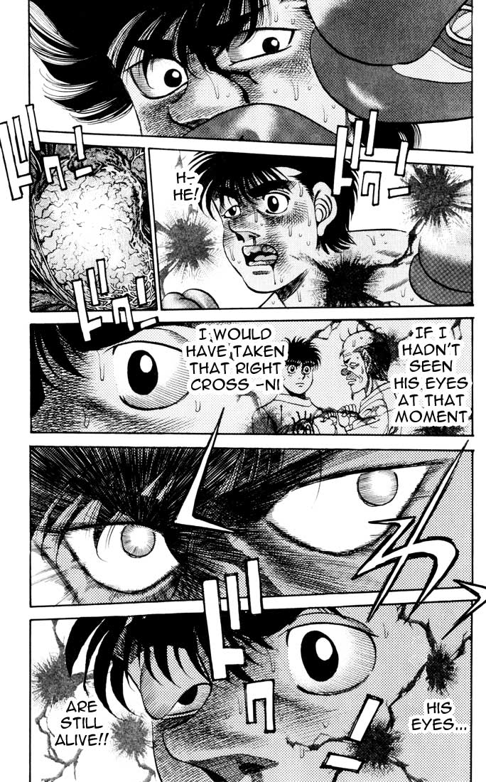 Hajime no Ippo Chapter 265.2 page 2 - Chapter 265 v2 : Dead or Alive