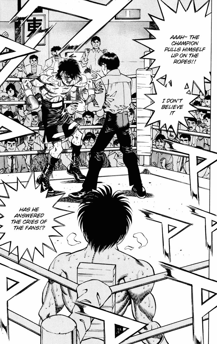 Hajime no Ippo Chapter 266.2 page 10 - Chapter 266 v2 : Observation