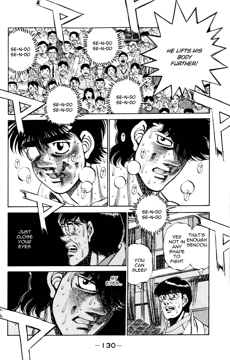 Hajime no Ippo Chapter 266.2 page 11 - Chapter 266 v2 : Observation