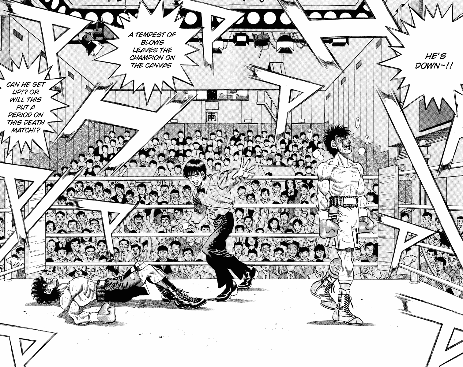 Hajime no Ippo Chapter 266.2 page 2 - Chapter 266 v2 : Observation
