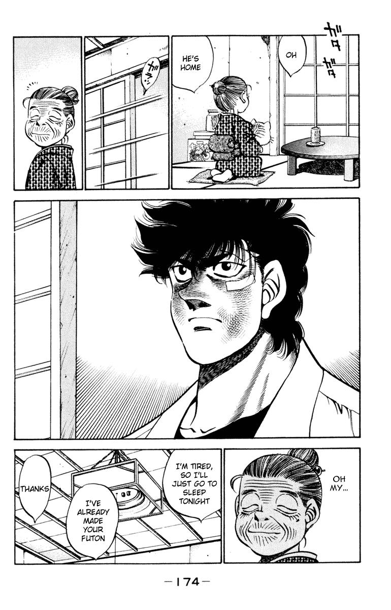 Hajime no Ippo Chapter 268.2 page 16 - Chapter 268 v2 : The Feelings of Japan's Best