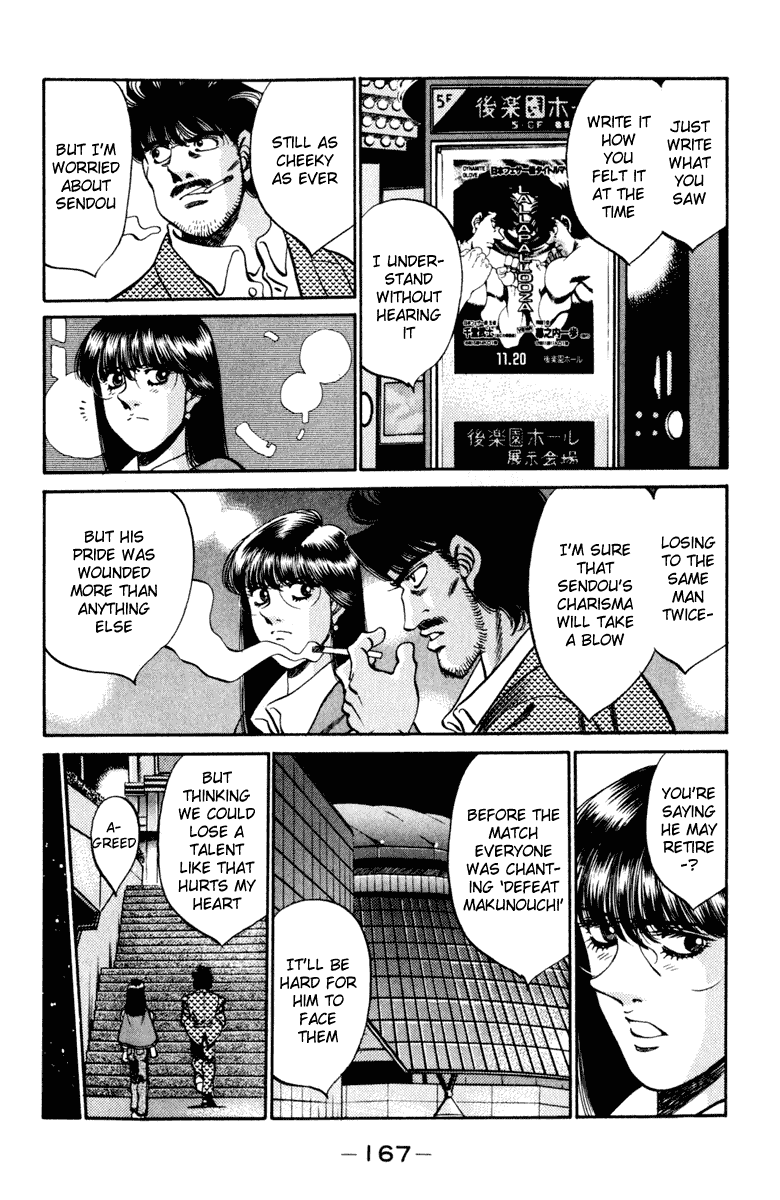 Hajime no Ippo Chapter 268.2 page 9 - Chapter 268 v2 : The Feelings of Japan's Best