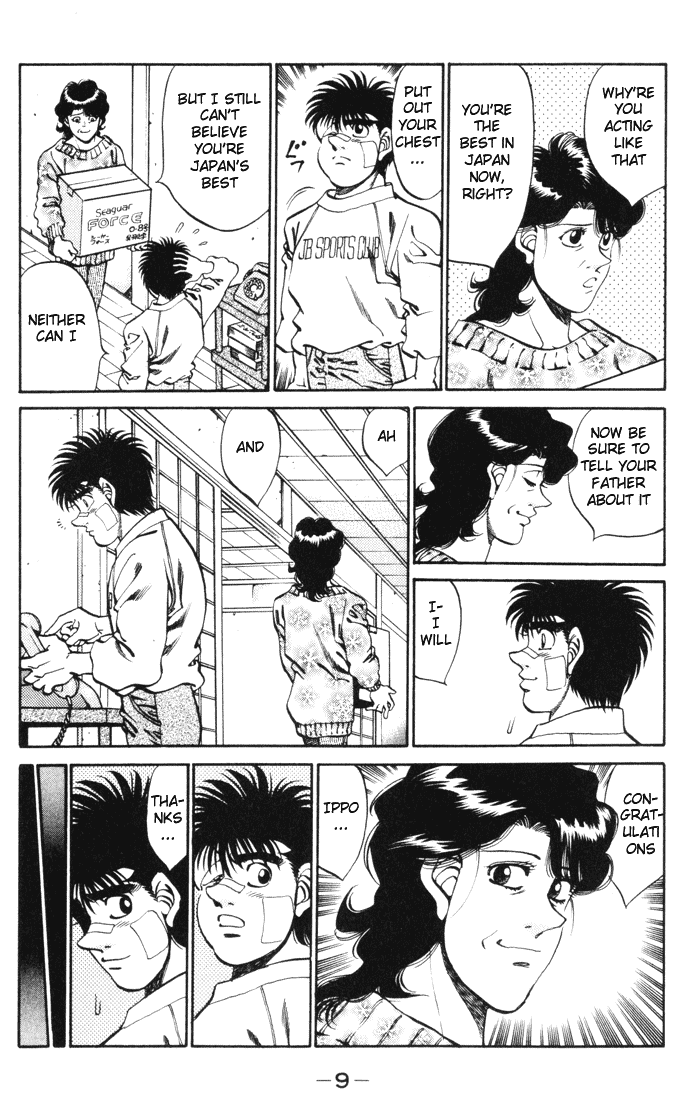 Hajime no Ippo Chapter 269.2 page 10 - Chapter 269 v2 : Greatest Day of My Life