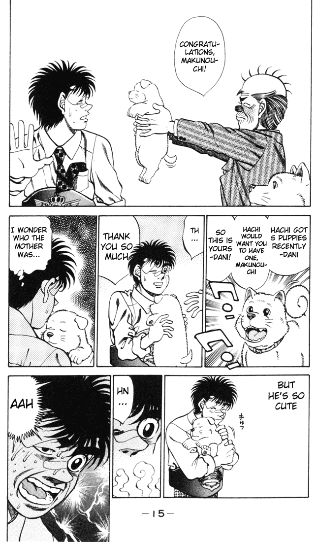 Hajime no Ippo Chapter 269.2 page 16 - Chapter 269 v2 : Greatest Day of My Life