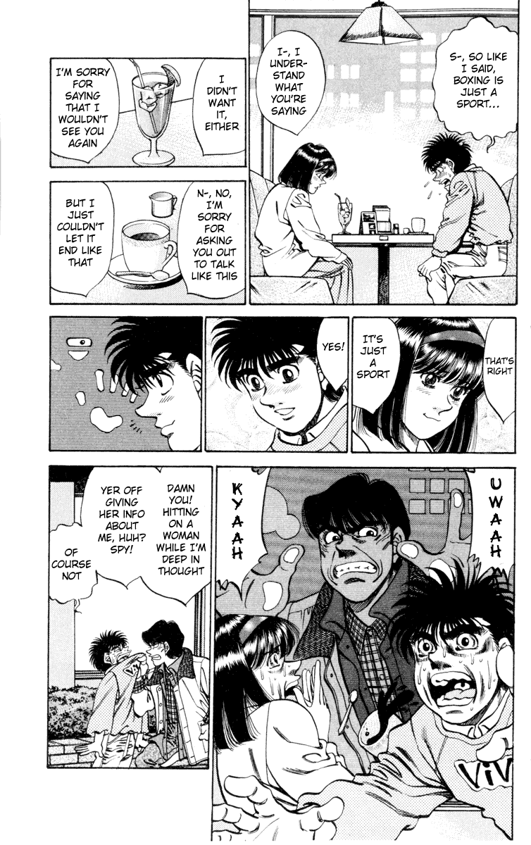 Hajime no Ippo Chapter 272.2 page 17 - Chapter 272 v2 : His Dejection