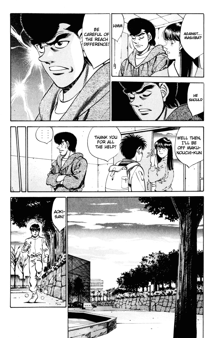 Hajime no Ippo Chapter 273.2 page 11 - Chapter 273 v2 : Lesson in Silence