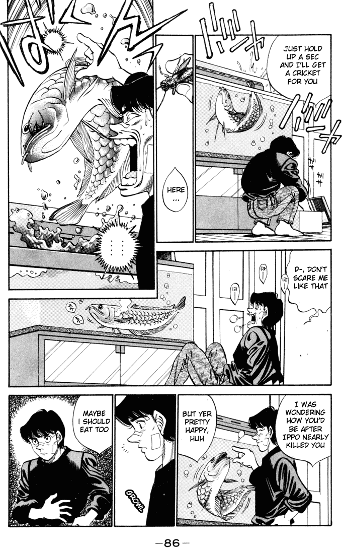 Hajime no Ippo Chapter 273.2 page 4 - Chapter 273 v2 : Lesson in Silence