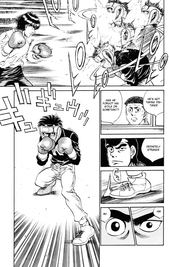 Hajime no Ippo Chapter 274.2 page 5 - Chapter 274 v2 : The Future Weapon