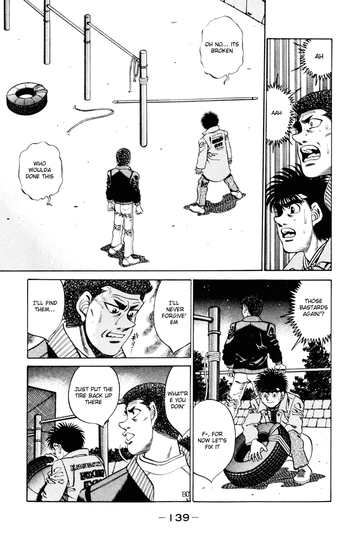 Hajime no Ippo Chapter 275 page 17 - Chapter 275 v2 : What the Fish Taught Me
