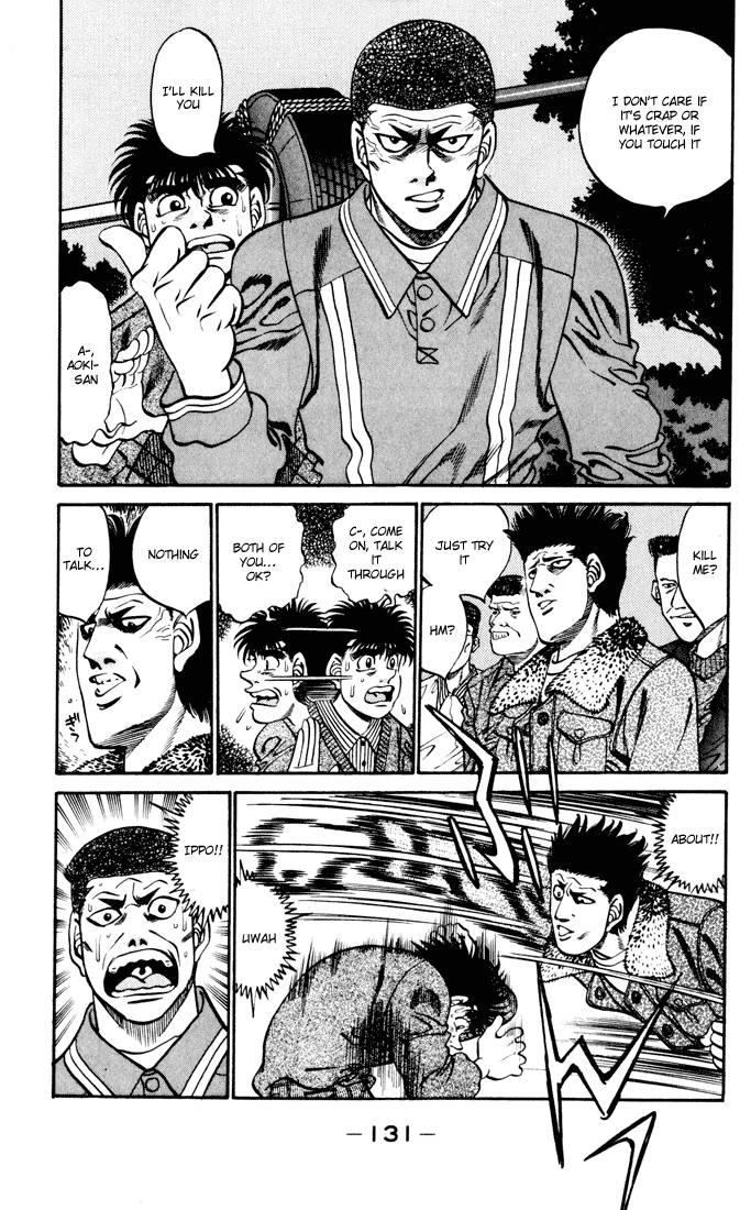 Hajime no Ippo Chapter 275 page 9 - Chapter 275 v2 : What the Fish Taught Me