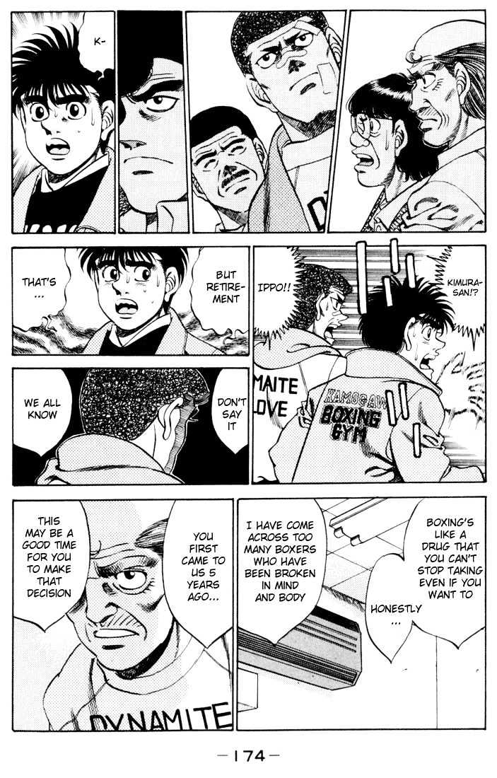 Hajime no Ippo Chapter 277 page 12 - Chapter 277 : Kimura's Decision