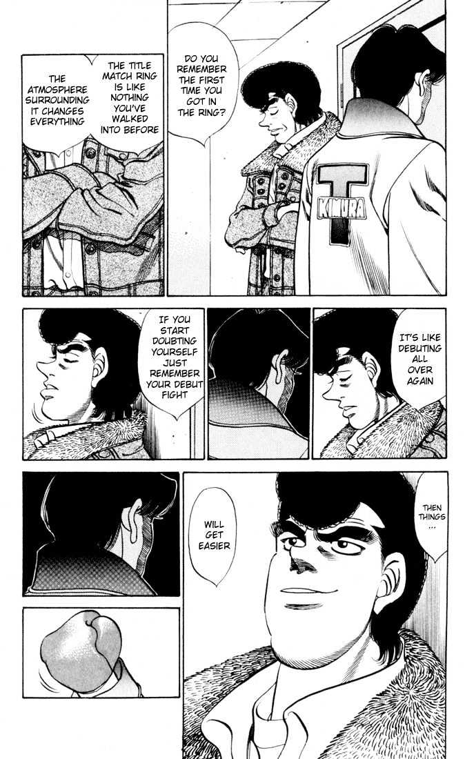 Hajime no Ippo Chapter 277 page 15 - Chapter 277 : Kimura's Decision