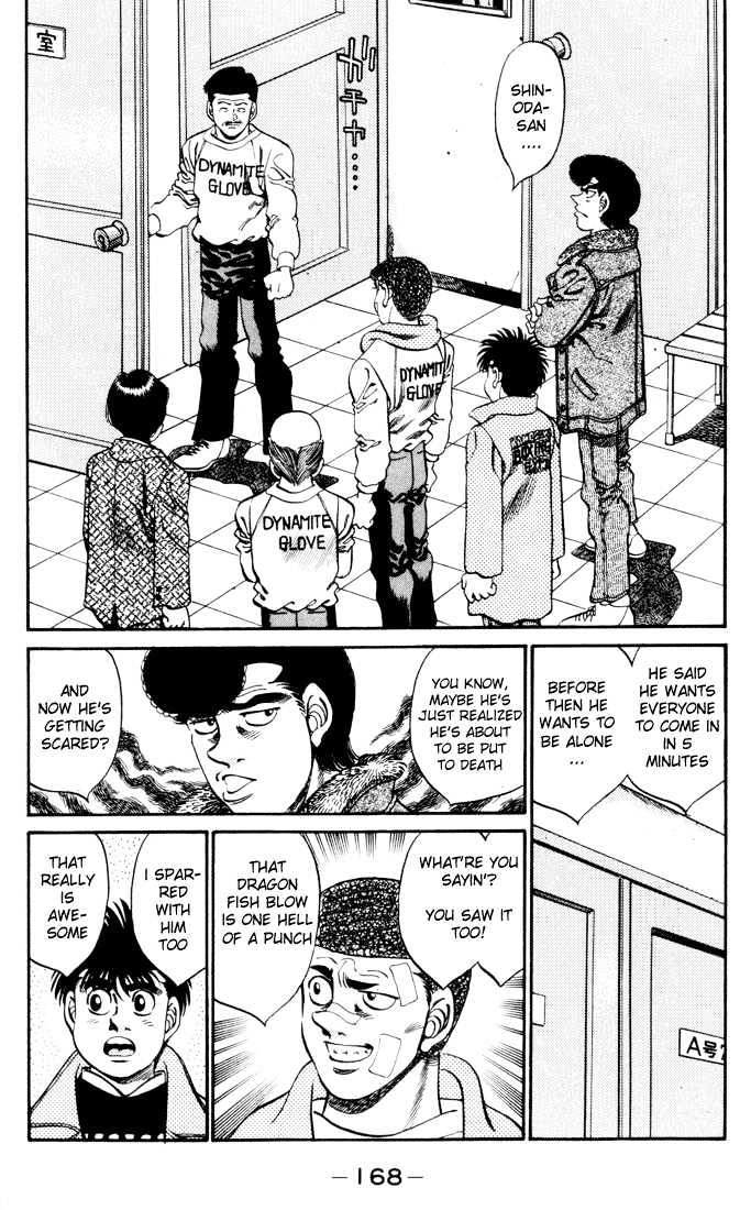 Hajime no Ippo Chapter 277 page 6 - Chapter 277 : Kimura's Decision