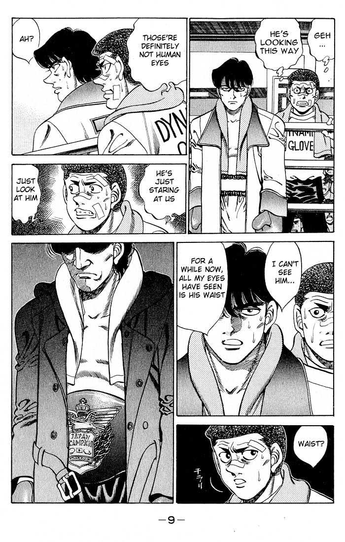 Hajime no Ippo Chapter 278 page 10 - Chapter 278 : Shining Ring