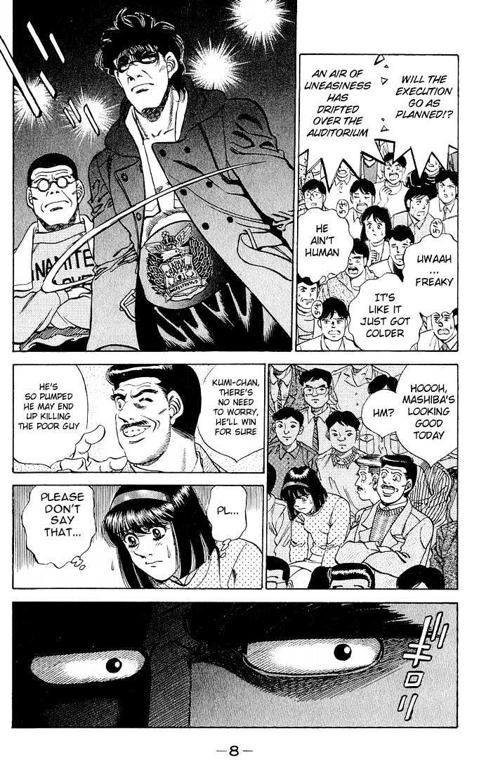 Hajime no Ippo Chapter 278 page 9 - Chapter 278 : Shining Ring