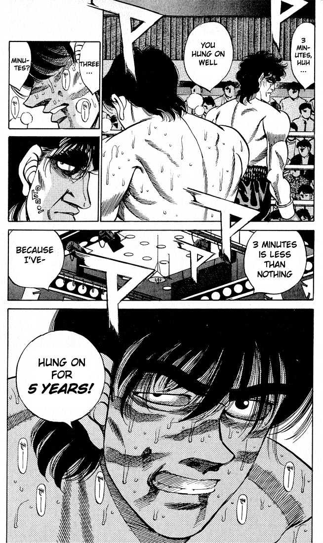 Hajime no Ippo Chapter 279 page 18 - Chapter 279 : God of Death