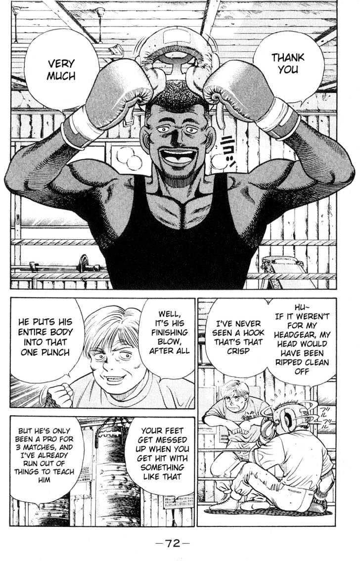 Hajime no Ippo Chapter 28 page 10 - Chapter 28 : Black Boxer