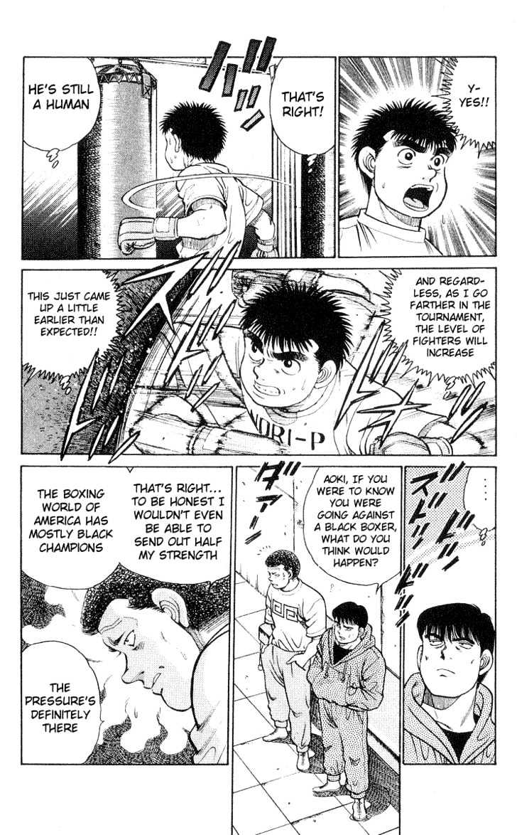 Hajime no Ippo Chapter 28 page 4 - Chapter 28 : Black Boxer