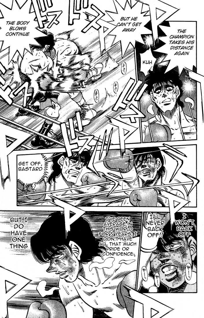 Hajime no Ippo Chapter 281 page 13 - Chapter 281 : Cold Sweat