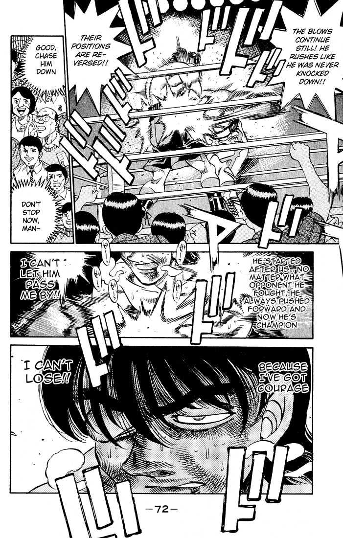 Hajime no Ippo Chapter 281 page 14 - Chapter 281 : Cold Sweat