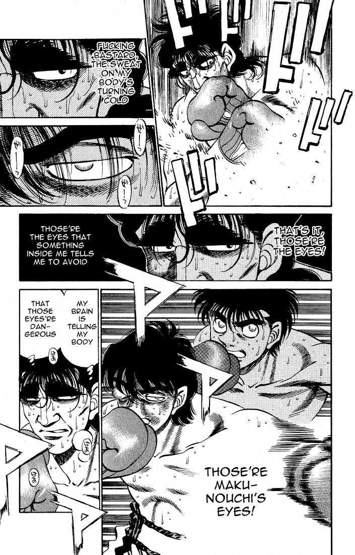 Hajime no Ippo Chapter 281 page 15 - Chapter 281 : Cold Sweat
