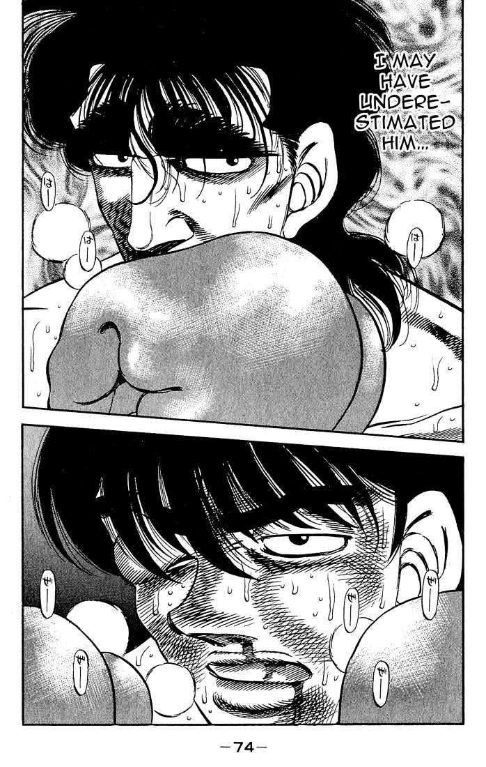 Hajime no Ippo Chapter 281 page 16 - Chapter 281 : Cold Sweat