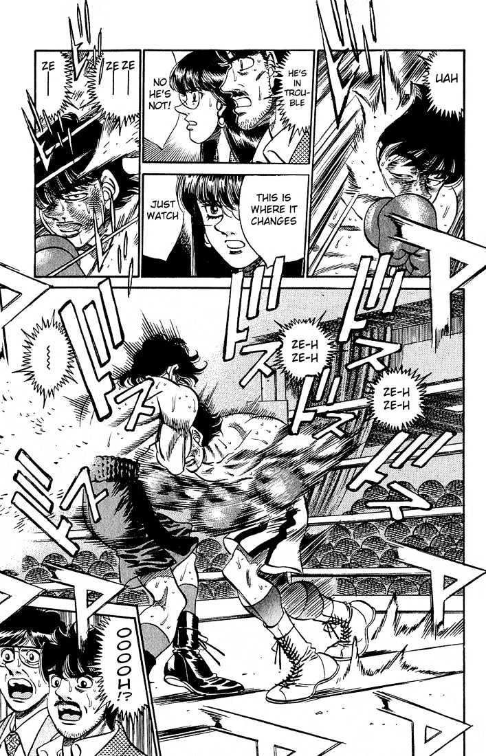 Hajime no Ippo Chapter 281 page 5 - Chapter 281 : Cold Sweat
