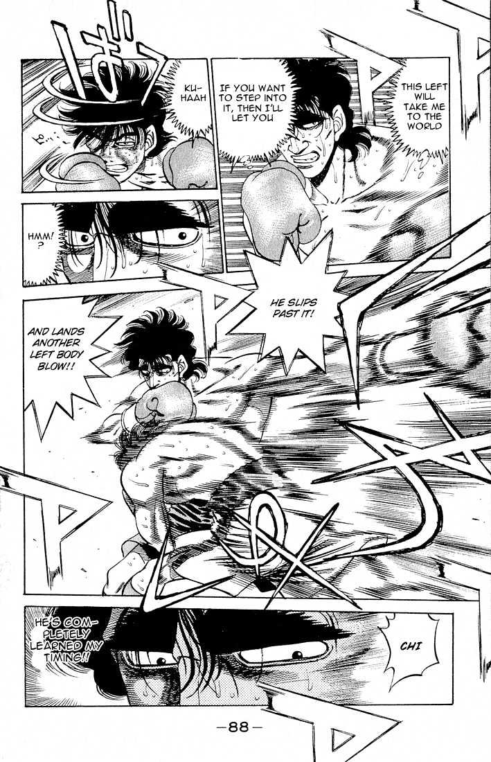 Hajime no Ippo Chapter 282 page 14 - Chapter 282 : Premonition of Danger