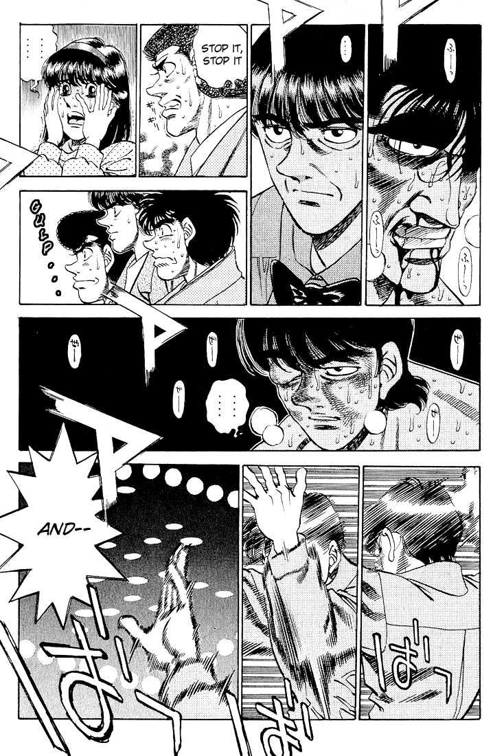 Hajime no Ippo Chapter 283 page 10 - Chapter 283 : Blind Spot