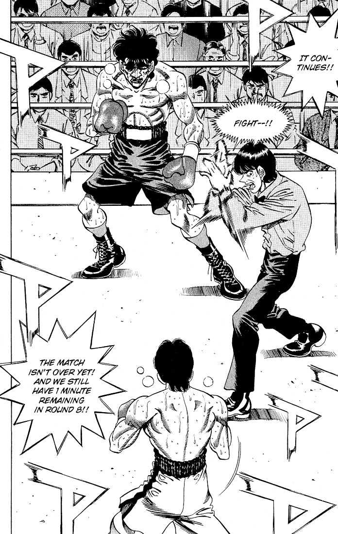 Hajime no Ippo Chapter 283 page 11 - Chapter 283 : Blind Spot