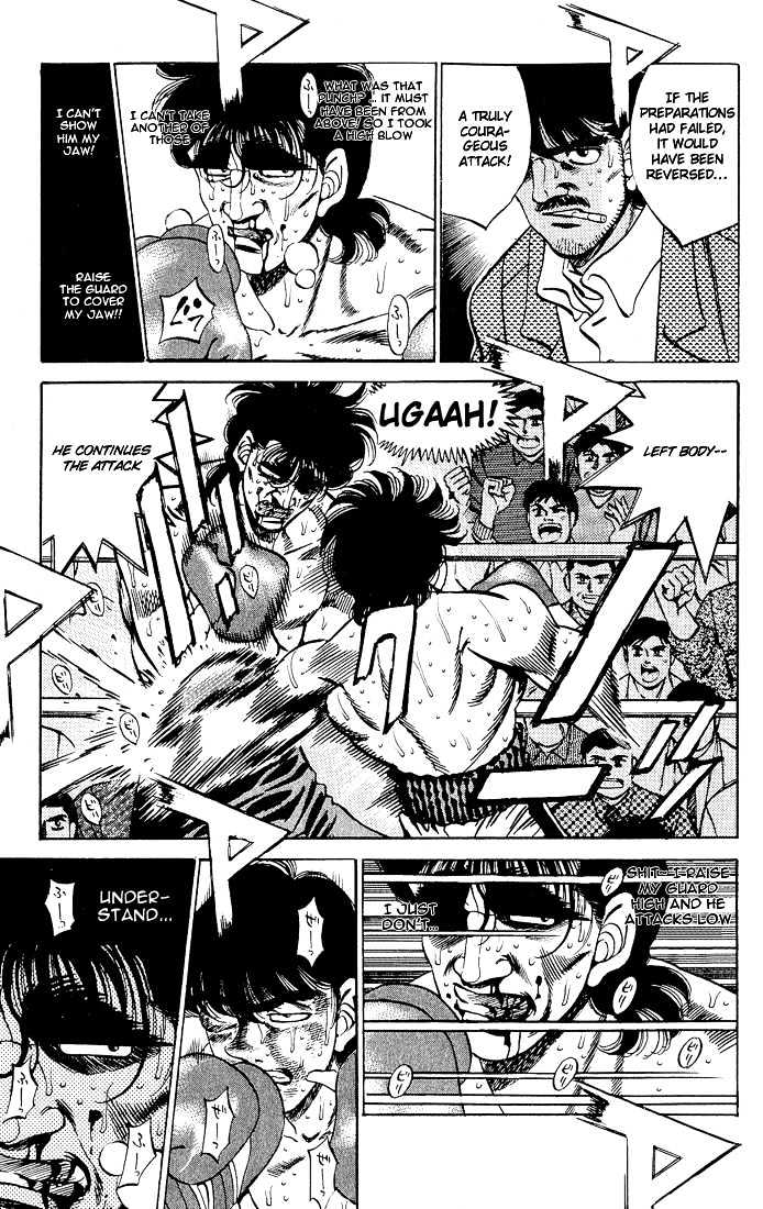 Hajime no Ippo Chapter 283 page 14 - Chapter 283 : Blind Spot