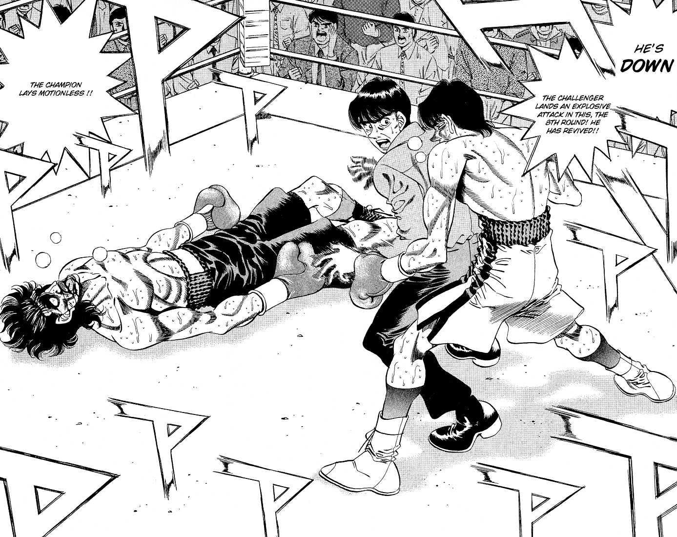 Hajime no Ippo Chapter 283 page 4 - Chapter 283 : Blind Spot