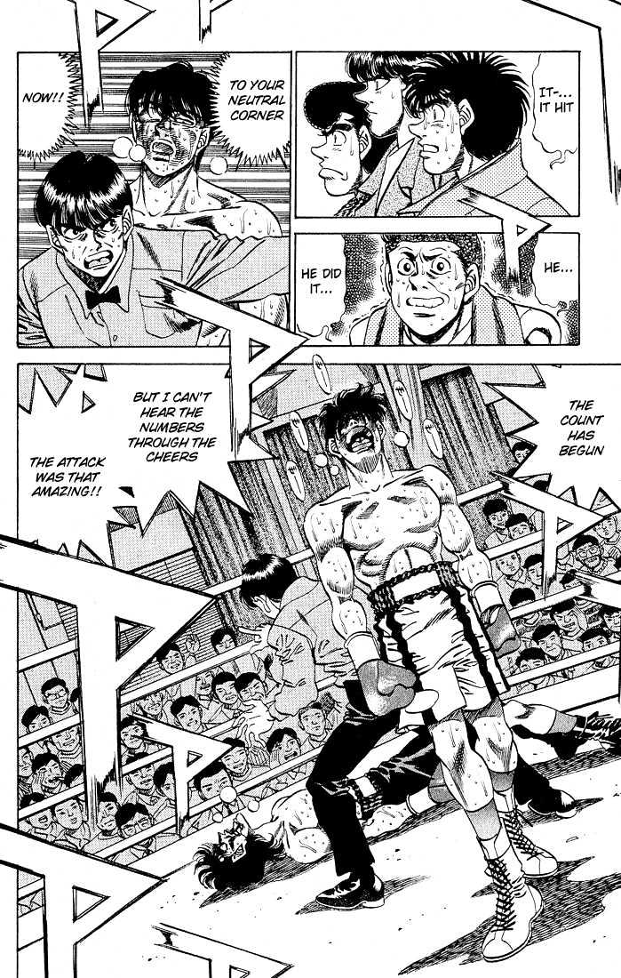 Hajime no Ippo Chapter 283 page 5 - Chapter 283 : Blind Spot