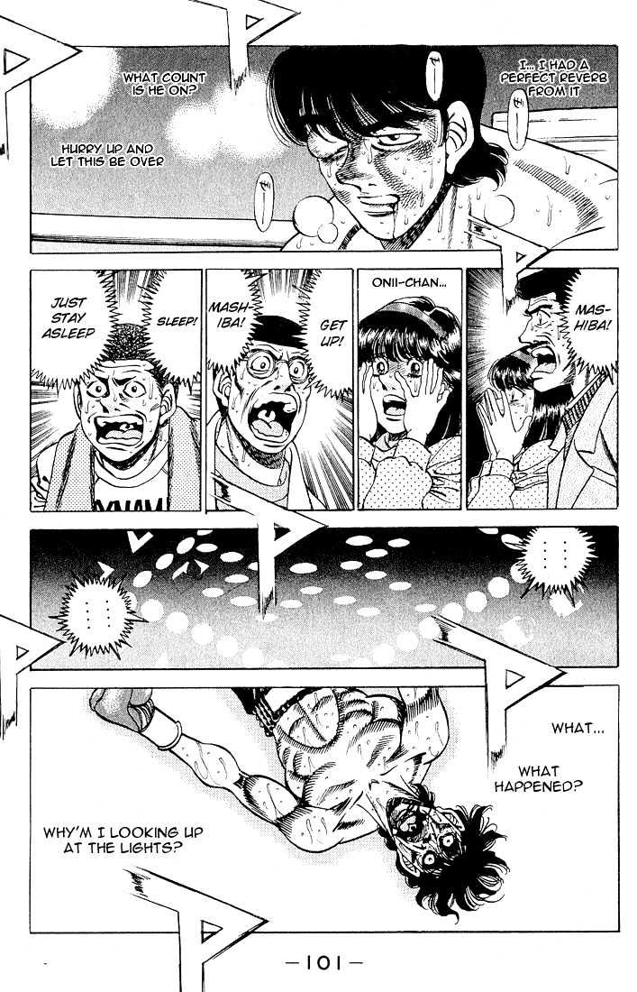 Hajime no Ippo Chapter 283 page 6 - Chapter 283 : Blind Spot