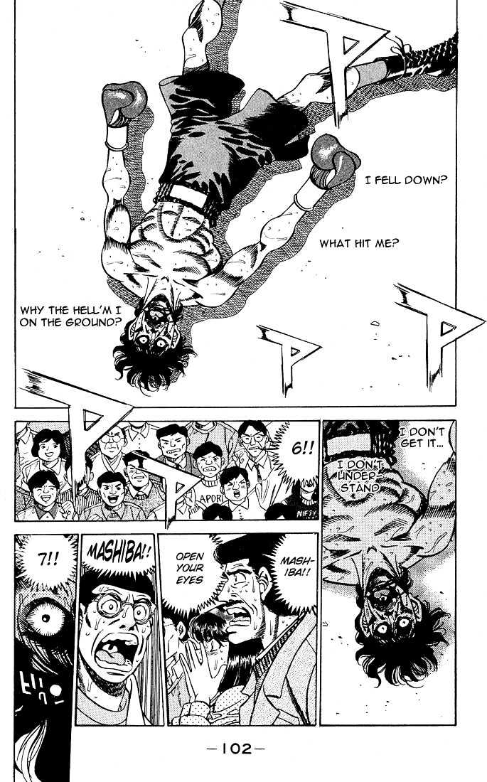Hajime no Ippo Chapter 283 page 7 - Chapter 283 : Blind Spot