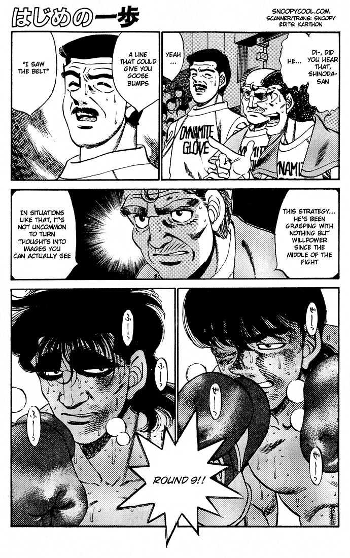 Hajime no Ippo Chapter 285 page 1 - Chapter 285 : Greatest Challenger