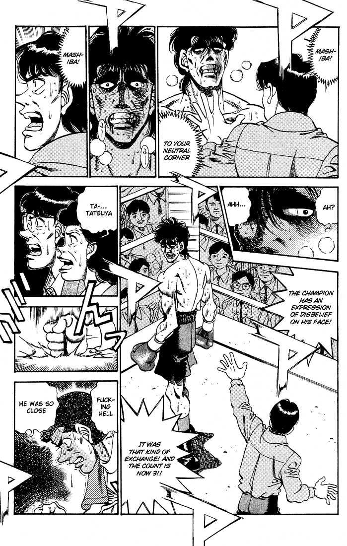 Hajime no Ippo Chapter 286 page 11 - Chapter 286 : If This Fist can Reach ..