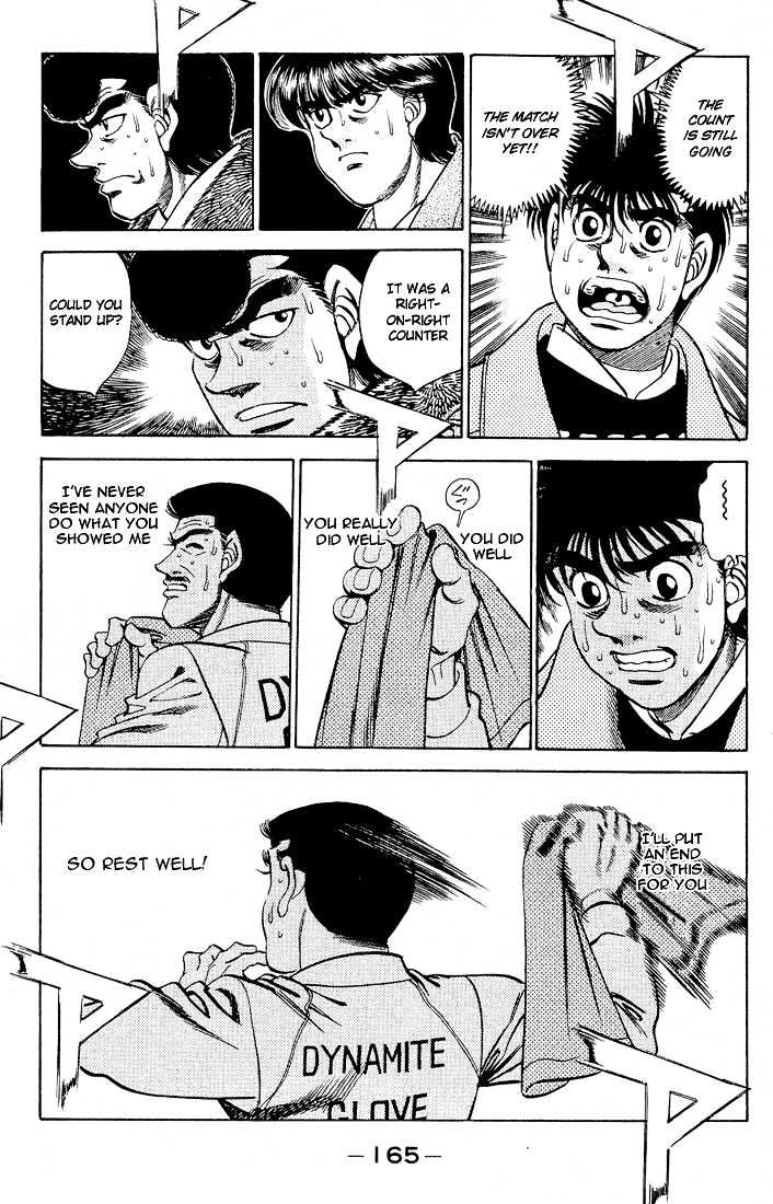 Hajime no Ippo Chapter 286 page 13 - Chapter 286 : If This Fist can Reach ..