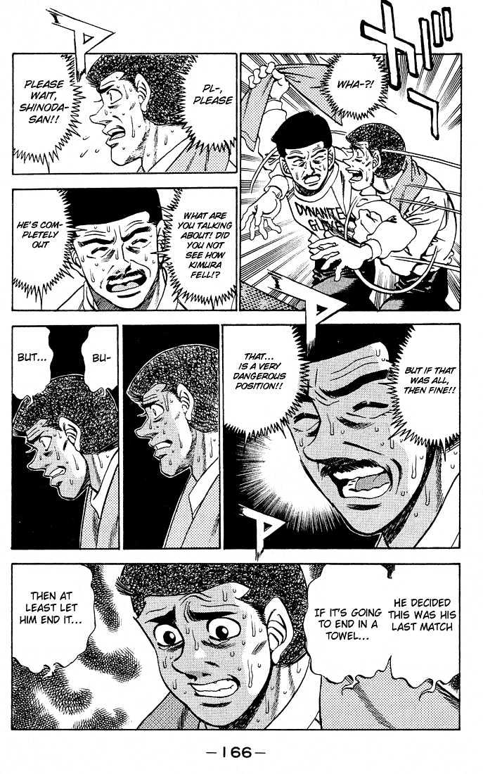 Hajime no Ippo Chapter 286 page 14 - Chapter 286 : If This Fist can Reach ..