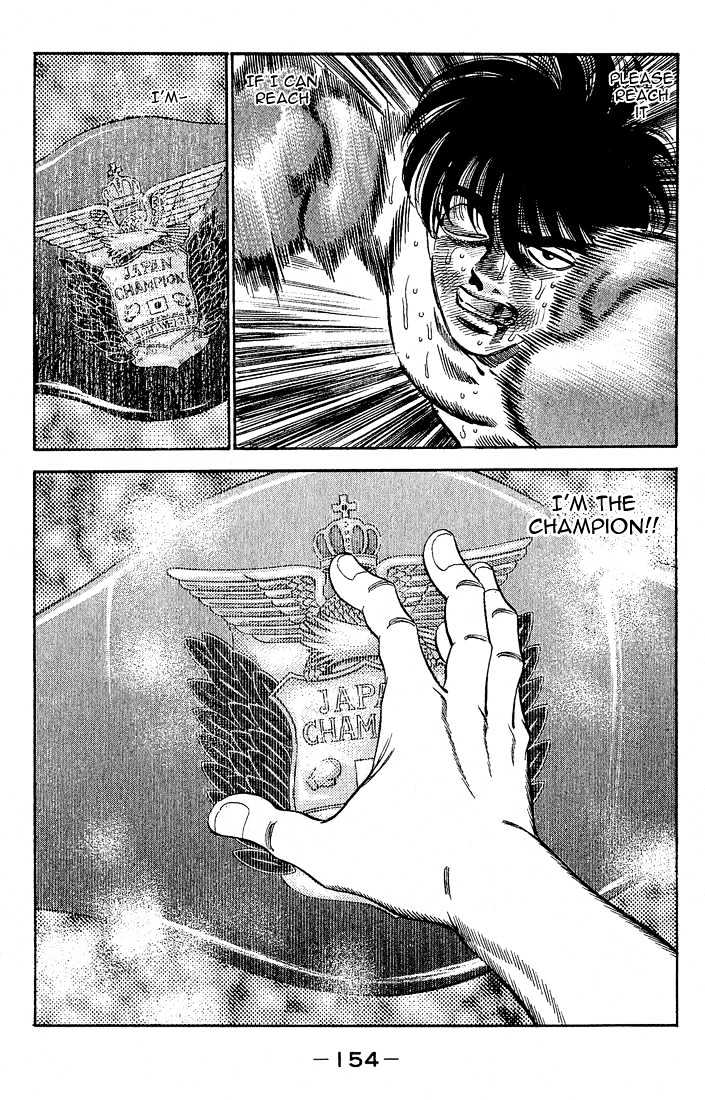 Hajime no Ippo Chapter 286 page 3 - Chapter 286 : If This Fist can Reach ..