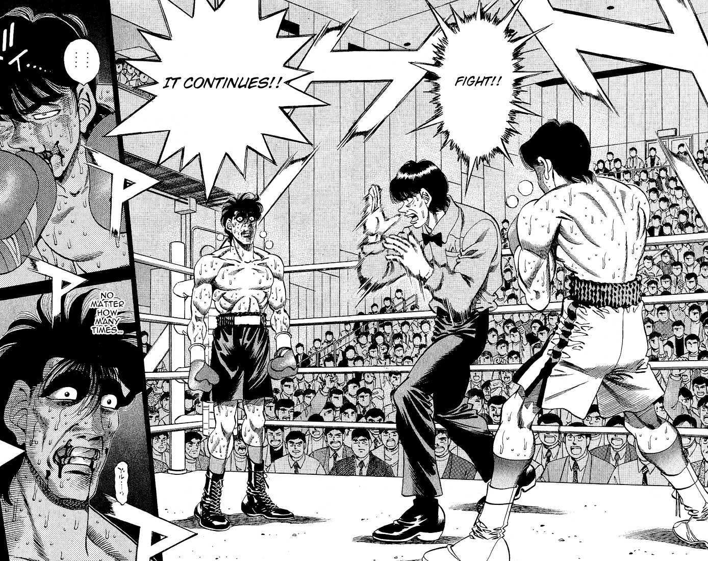 Hajime no Ippo Chapter 287 page 6 - Chapter 287 : Scene of Carnage