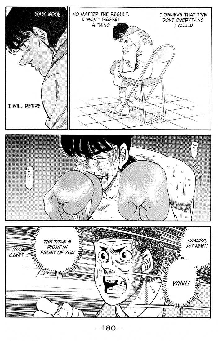 Hajime no Ippo Chapter 287 page 9 - Chapter 287 : Scene of Carnage
