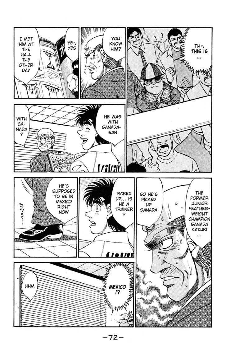 Hajime no Ippo Chapter 291 page 8 - Chapter 291 : Two Swallows