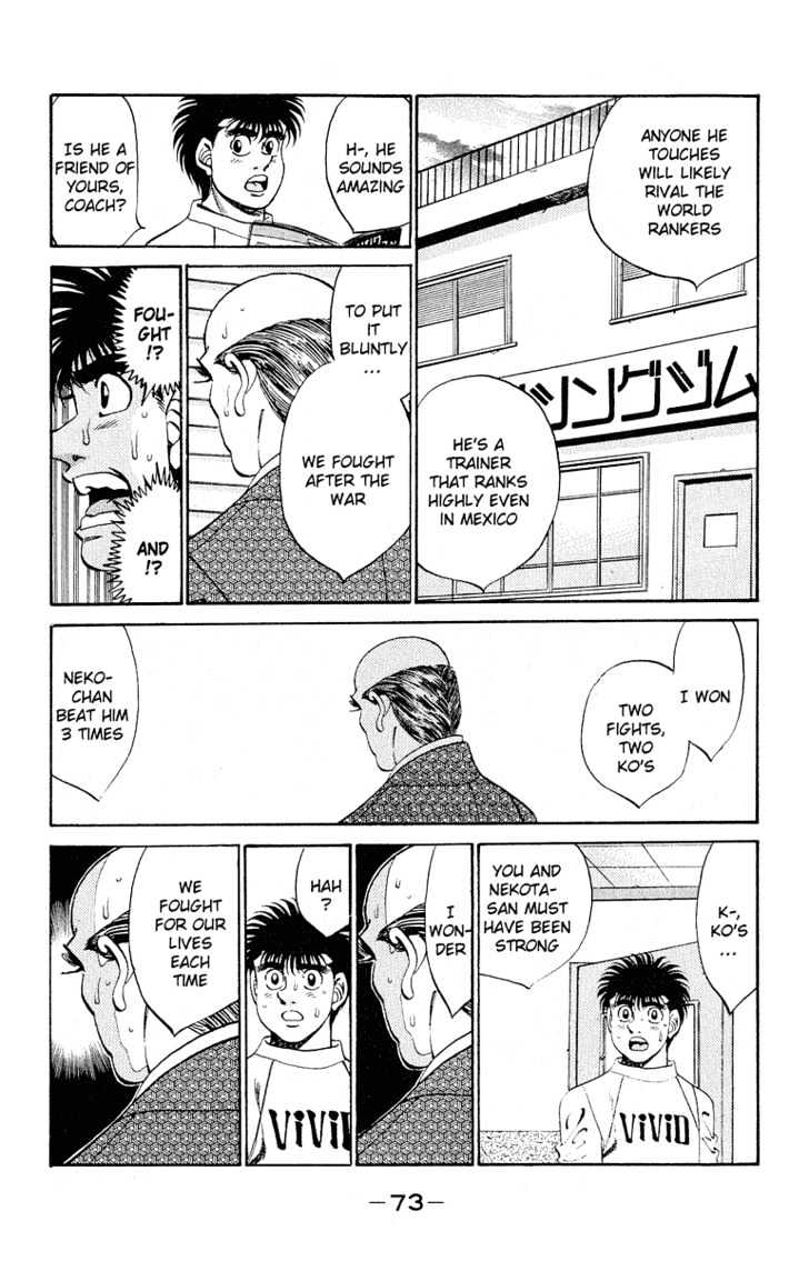 Hajime no Ippo Chapter 291 page 9 - Chapter 291 : Two Swallows