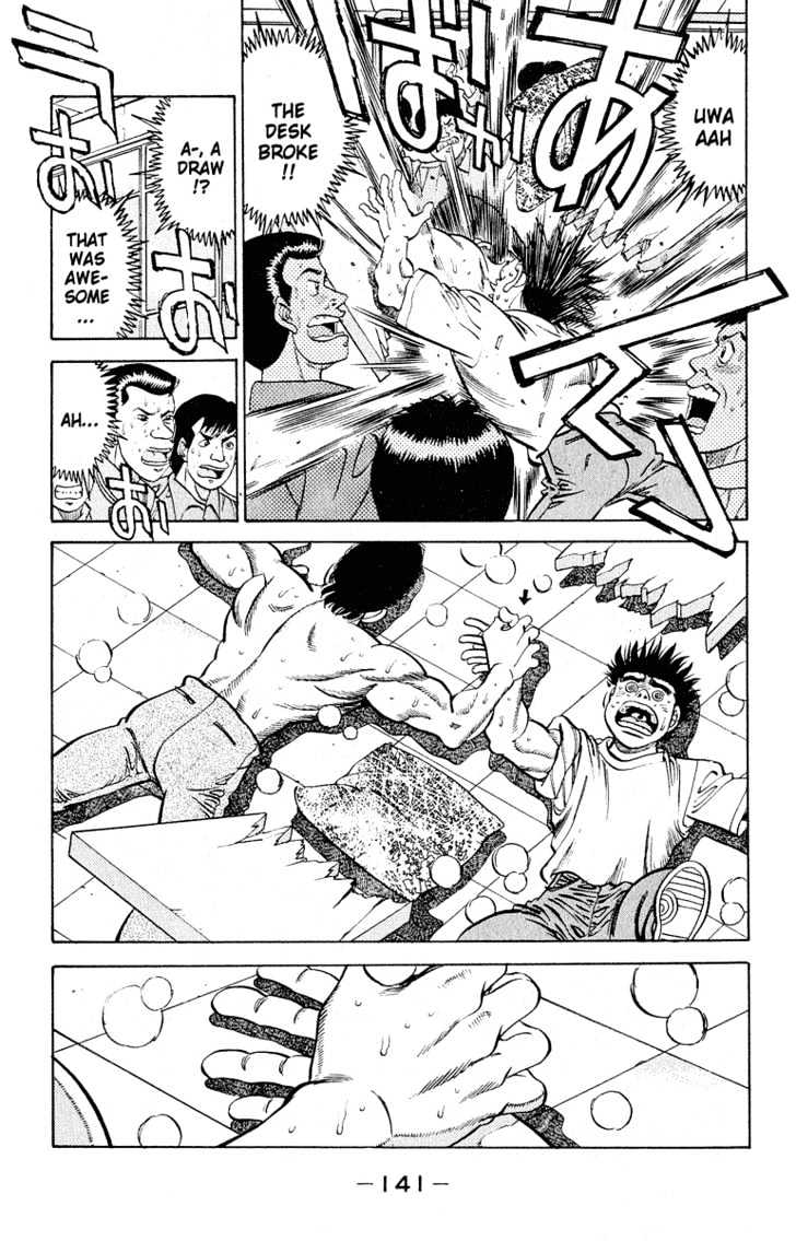 Hajime no Ippo Chapter 294 page 17 - Chapter 294 : Over the Top