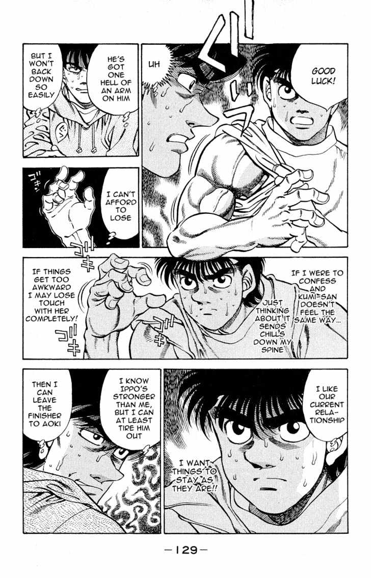 Hajime no Ippo Chapter 294 page 5 - Chapter 294 : Over the Top
